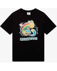 CASABLANCA - Camiseta Gráfica Algodón - Lyst