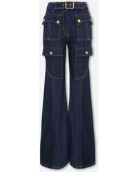 Zimmermann - Flared Jeans With Pockets - Lyst