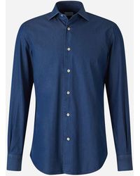 Santa Eulalia - Camisa Diseño Denim - Lyst