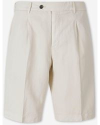 PT Torino - Casual Bermuda Shorts With Pleats - Lyst