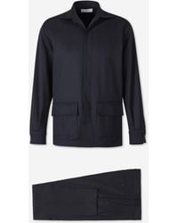 Boglioli - Straight Suit Polyester Wool - Lyst