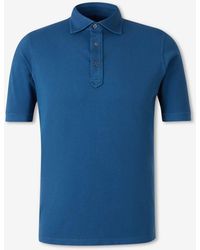 Santa Eulalia - Cotton Piqué Polo Shirt - Lyst