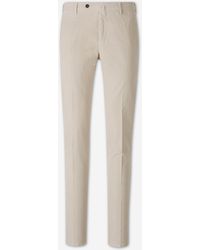 PT Torino - Corduroy Straight Leg Pants - Lyst