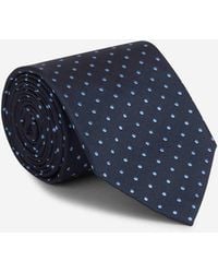Petronius - Seidenkrawatte Mit Polka-Dots - Lyst