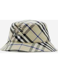 Burberry - Tartan Polyester-Cotton Fisherman Bucket Hat - Lyst