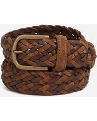 Santa Eulalia - Braided Belt - Lyst
