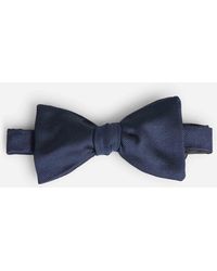 Petronius - Plain Silk Bow Tie - Lyst