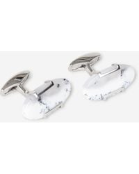 Tateossian - Dendritic Oval Cufflinks - Lyst