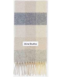 Acne Studios - Wool Plaid Scarf - Lyst
