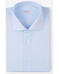 Santa Eulalia - Plain Cotton And Linen Shirt - Lyst