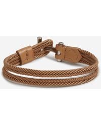Tom Ford - Braided Logo Bracelet - Lyst