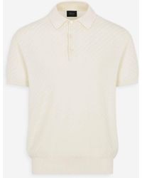 Brioni - Formal Cotton Polo Shirt - Lyst