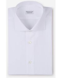 Santa Eulalia - Plain Cotton And Linen Shirt - Lyst