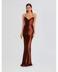 retroféte - Abito Maxi Finley - Lyst