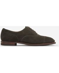 Crockett & Jones - Suede Oxford Shoes - Lyst