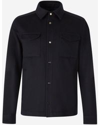 Herno - Surchemise En Laine Et Cachemire - Lyst