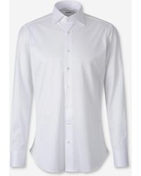 Fray - Micro Knit Shirt - Lyst