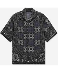 Amiri - Ma Check Camp Shirt - Lyst