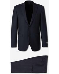 Canali - Straight Wool Suit - Lyst