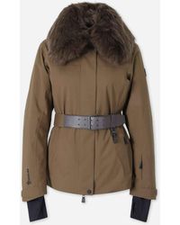 Moncler - Down Vest With Sherpa Lining - Lyst