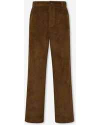 Moncler - Corduroy Straight Leg Pants - Lyst