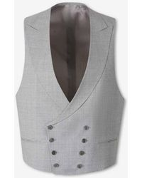 Santa Eulalia - Classic Crossed Vest - Lyst