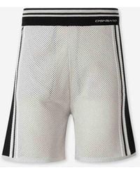 CASABLANCA - Cotton Mesh Bermuda Shorts - Lyst