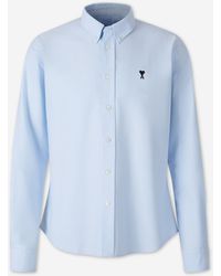 Ami Paris - Camisa Casual Algodón - Lyst