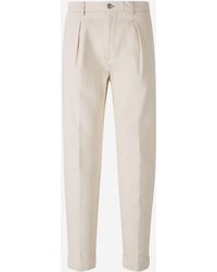 Berwich - Trousers Retrolong Wool - Lyst