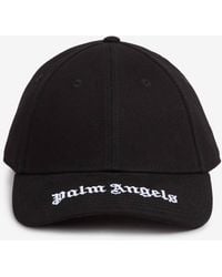 Palm Angels - Cotton Cap With Logo - Lyst
