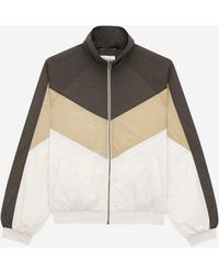 Saint Laurent - Technische Jacke Tricolour - Lyst