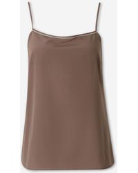 Peserico - Silk Tank Top - Lyst