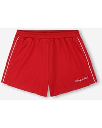 Sporty & Rich - Logo Sports Shorts - Lyst
