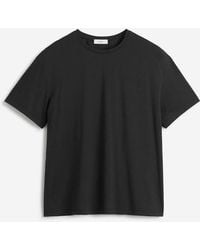 TOTEME - Round Neck T-Shirt - Lyst