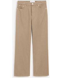 Ami Paris - Wide Leg Cotton Jeans - Lyst