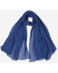 Santa Eulalia - Plain Silk Scarf - Lyst