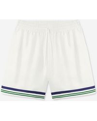 CASABLANCA - Monogram Bermuda Shorts - Lyst