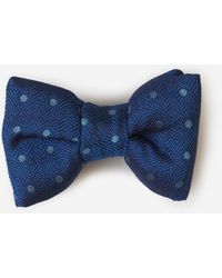 Tom Ford - Silk Polka Dots Bow Tie Cobalt - Lyst