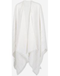 Peserico - Cotton Linen Poncho - Lyst