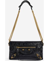 Balenciaga - Le City Clutch Bag With Chain - Lyst