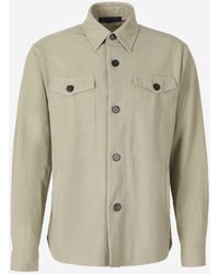 Harris Wharf London - Overshirt Mit Schlichten Knöpfen - Lyst