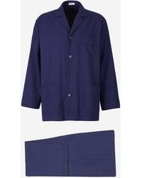 Santa Eulalia - Plain Cotton Pajama Set - Lyst