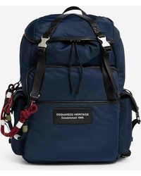 DSquared² - Mochila Heritage Poliéster - Lyst