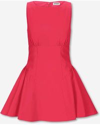 STAUD - Vestido Mini Gwen - Lyst