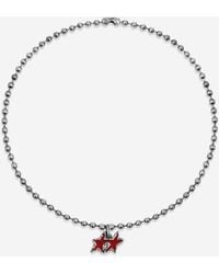 Twojeys - Collar Melted Stars Ball - Lyst