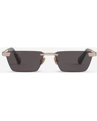 Off-White c/o Virgil Abloh - Rechteckige Sonnenbrille - Lyst