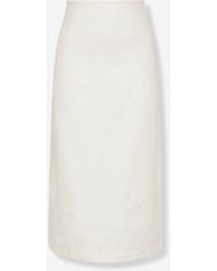 SIR. - Falda Midi Alessandra - Lyst