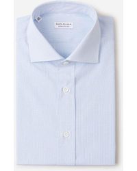 Santa Eulalia - Mini Check Motif Shirt - Lyst