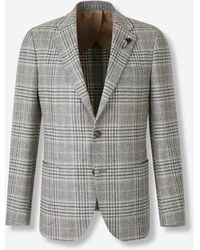 Lardini - Americana Recta Lana - Lyst