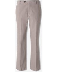 Berwich - Cotton Straight Leg Trousers - Lyst